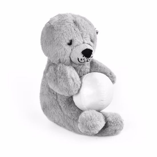 Soft Fleece Stuffed Pet Plush Toy Unique Seal Design Dog Squeak Toy