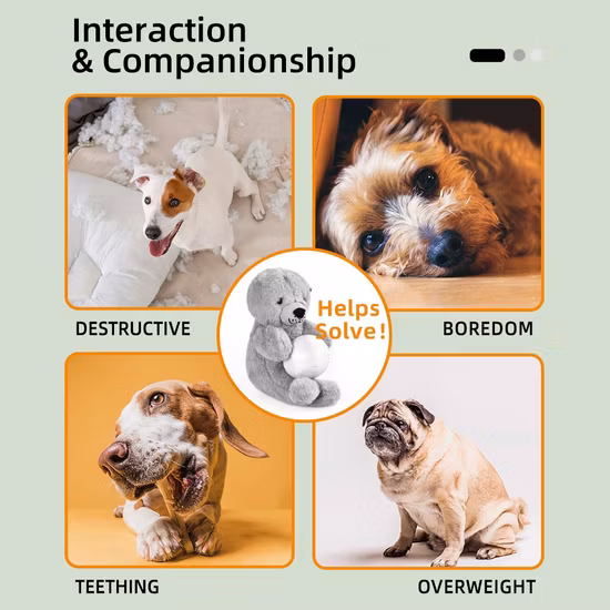 Soft Fleece Stuffed Pet Plush Toy Unique Seal Design Dog Squeak Toy