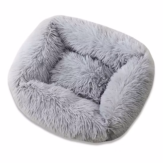 Rectangle Sleeping Kennel Plush Super Soft Dog Pet Bed