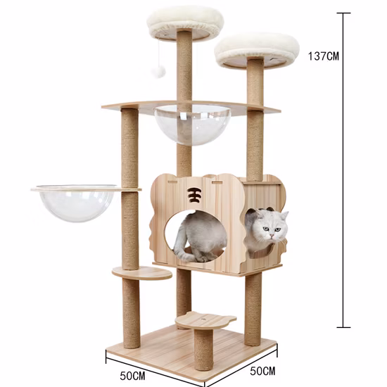 Cat Tree Pet Product Manufacturer Wood Cage